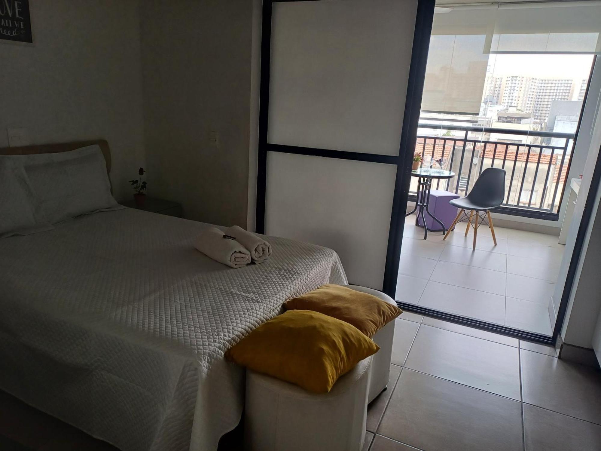 Lindo Studio No Bom Retiro Prox Ao Anhembi Sambodromo Com Wifi Сао Паоло Екстериор снимка
